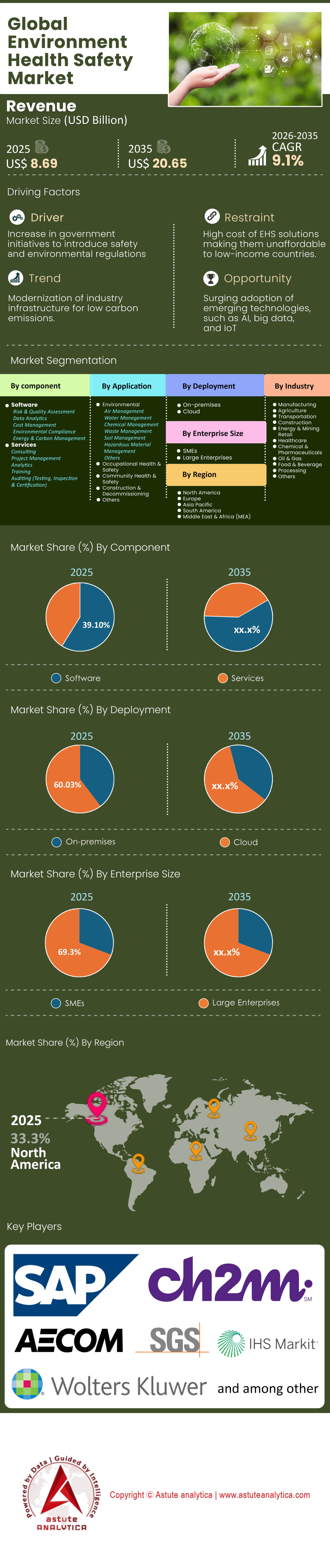 환경 보건 및 안전 시장